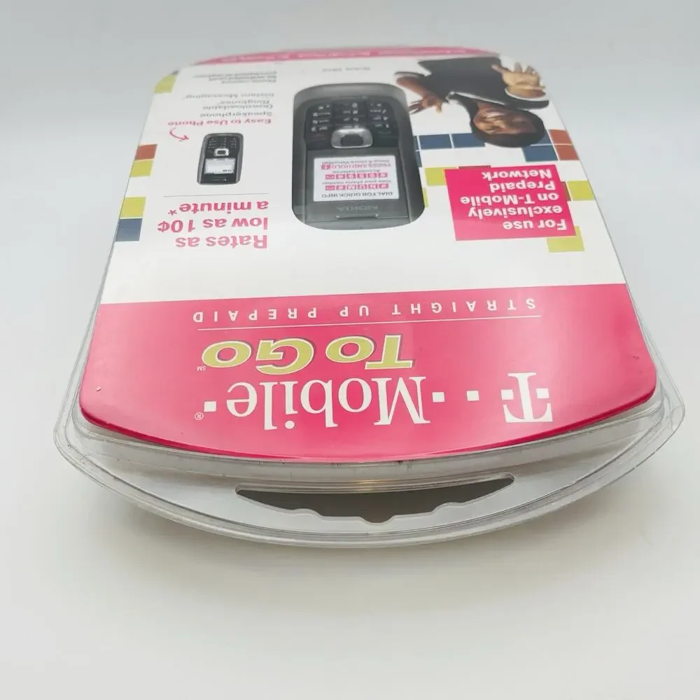 T-Mobile To Go Mobile Nokia 2610 Vintage Prepaid Phone / Brand New Sealed.
